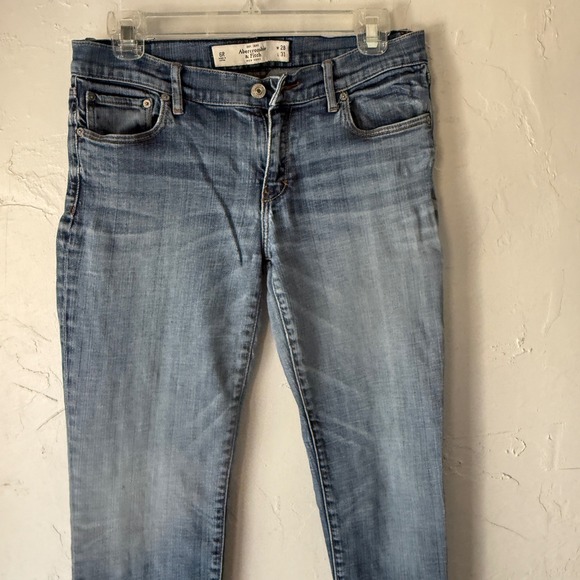 Abercrombie Fitch Womens Size 6R Blue Denim Skinny Jeans Perfect Stretch - Picture 2 of 9